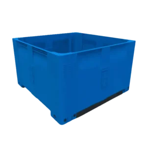 Contenedor bin 580 utilizado en almacenamiento agrícola de productos