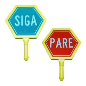 Paleta alto siga para control de tráfico y señalización vial